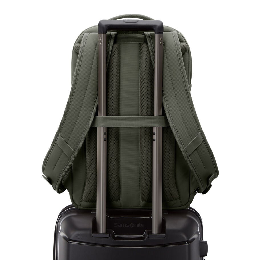 Better than Basic Backpack in the color Olive. image number 6